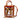Mini Calista Clear + Ranch Dog Twillionaire Mini Calista Clear Hampton Road Designs Camel  