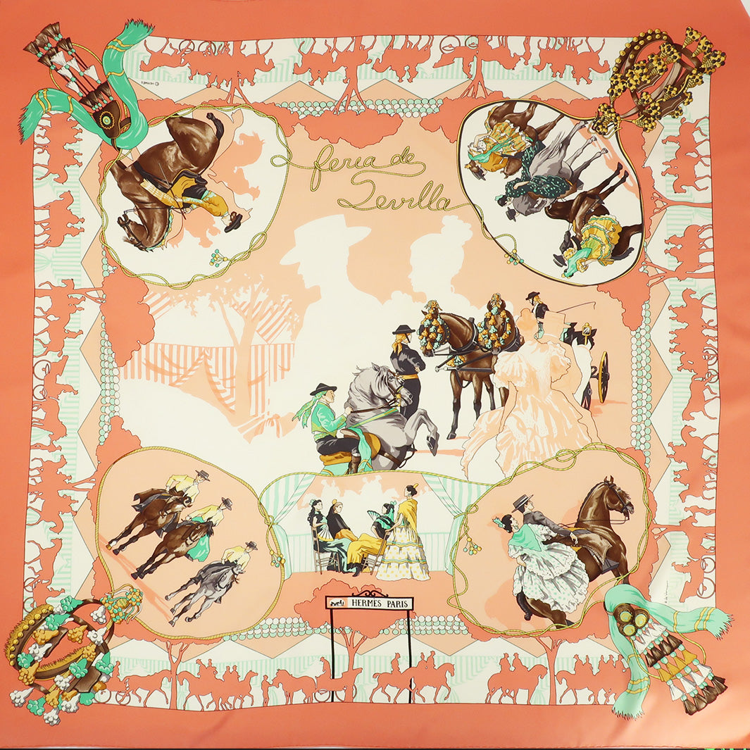 "Feria de Seville" Sleep Mask (Upcycled from Hermes Scarf) Hampton Road Designs