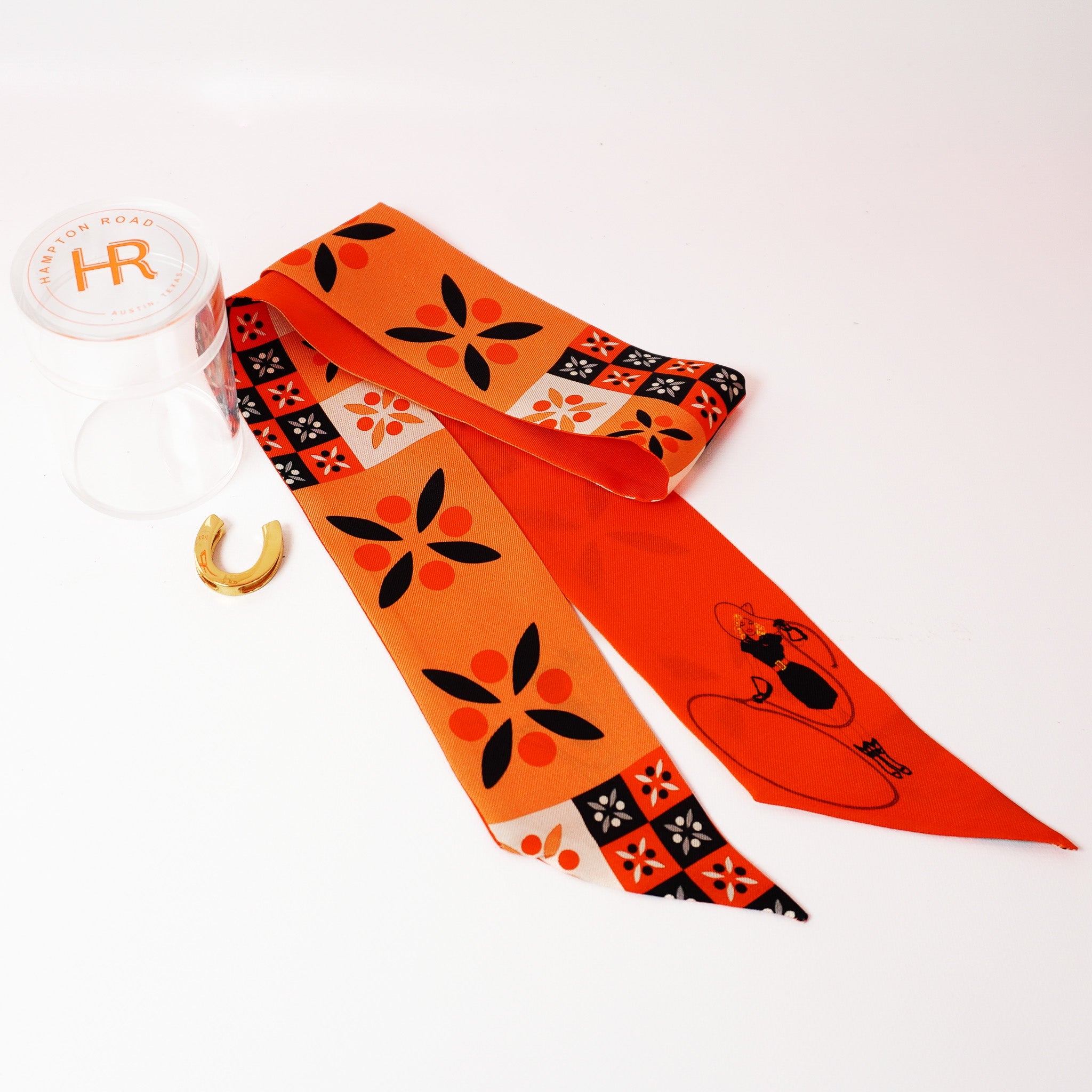 Hey Cowgirl (Black) Twillionaire & Scarf Ring Twillionaire Hampton Road Designs