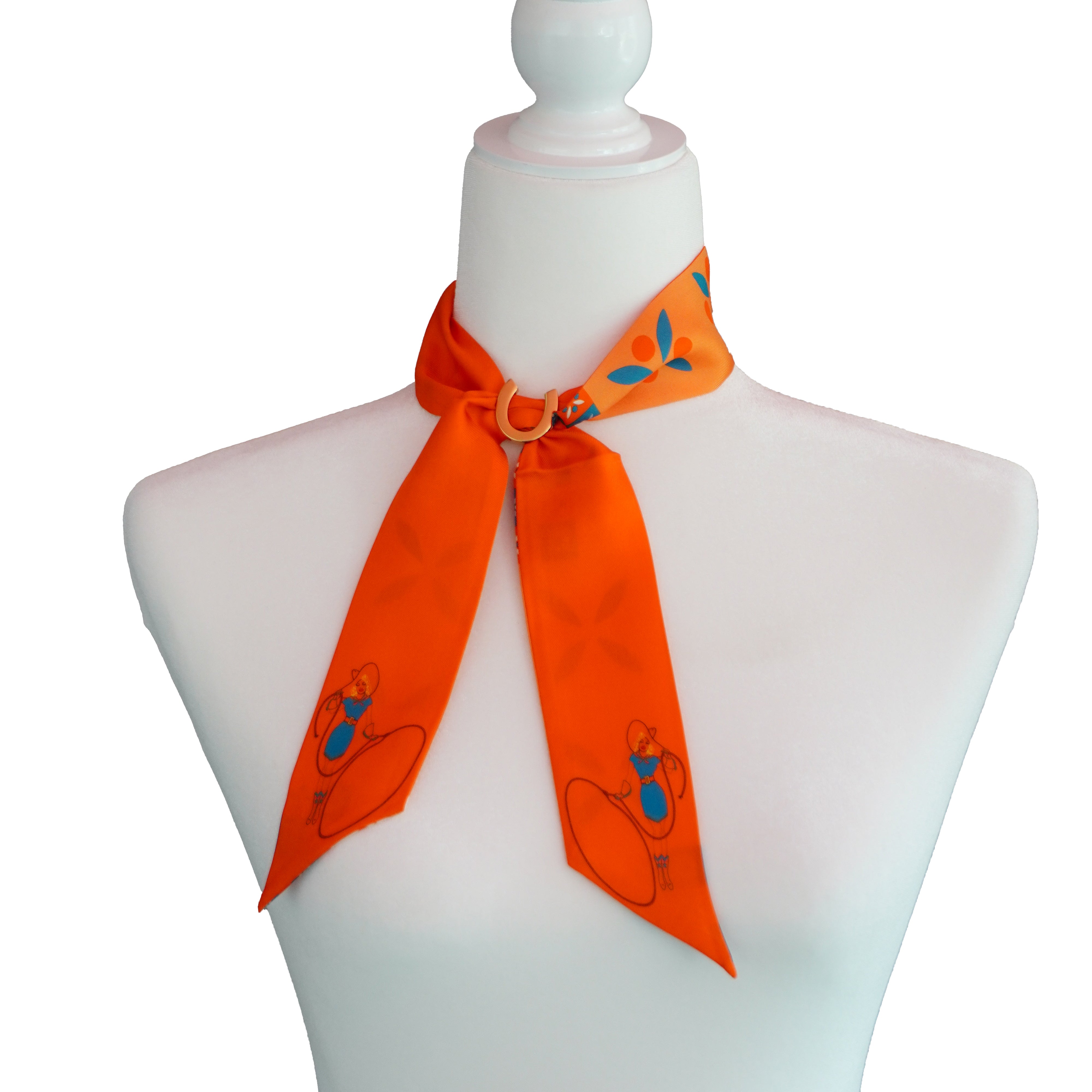 Hey Cowgirl (Turquoise) Twillionaire & Scarf Ring Twillionaire Hampton Road Designs