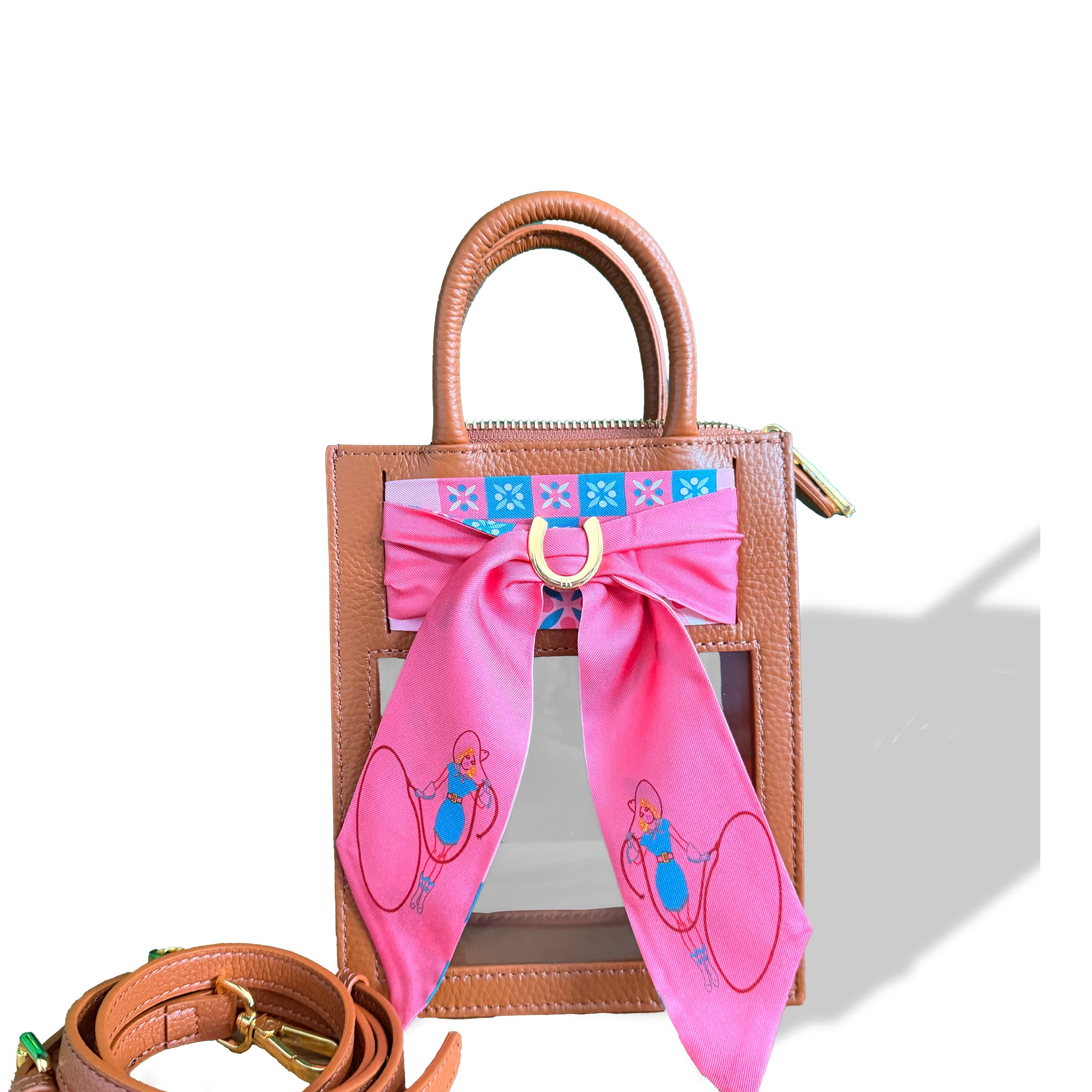Mini Calista Clear + Hey Cowgirl (Pink) Twillionaire