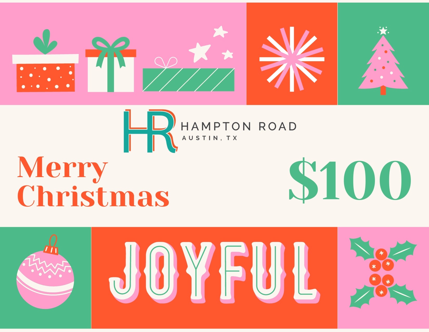 Hampton Road Designs Gift Card Gift Card Hampton Road Designs $100.00  