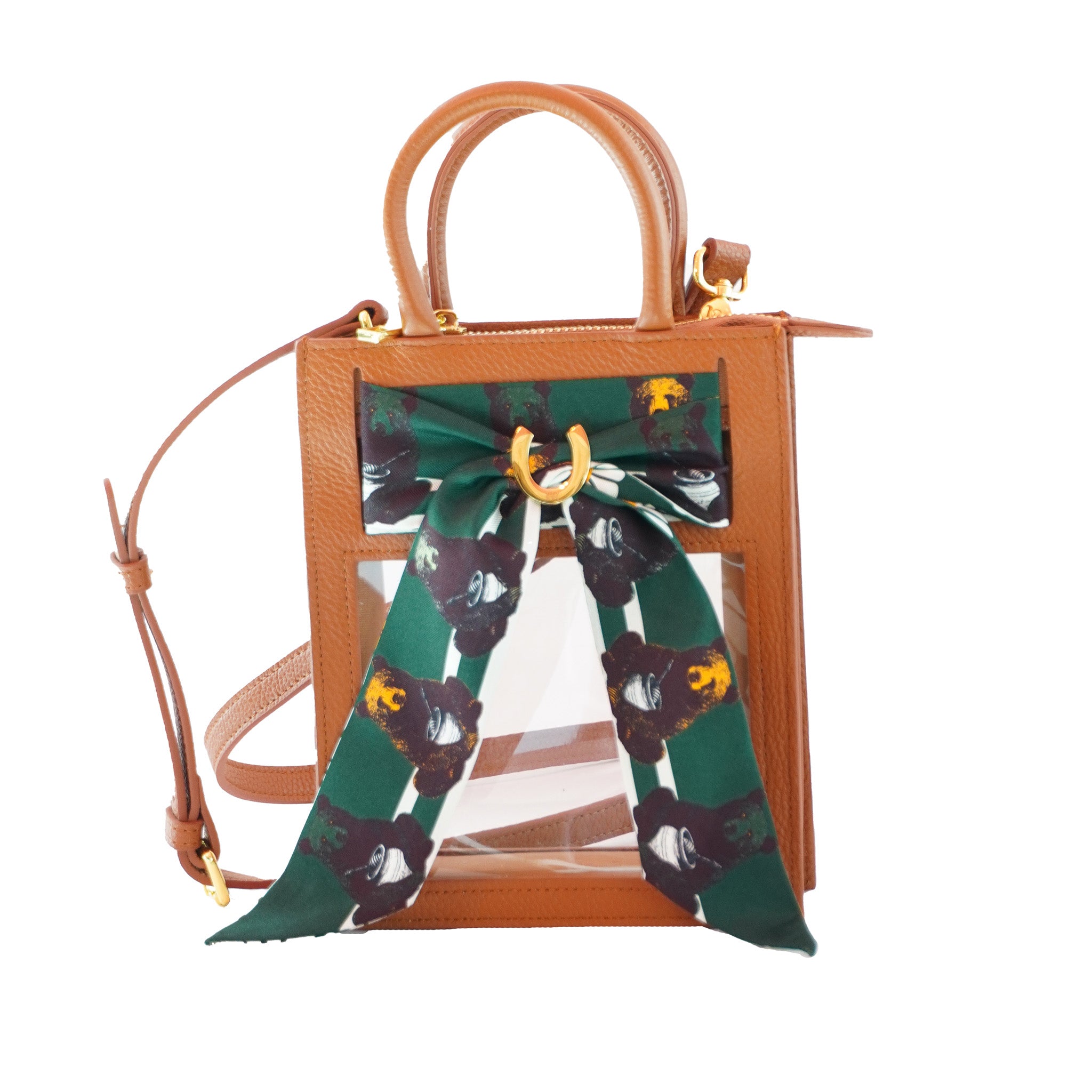 Mini Calista Clear + Honey Pot Twillionaire Mini Calista Clear Hampton Road Designs Camel