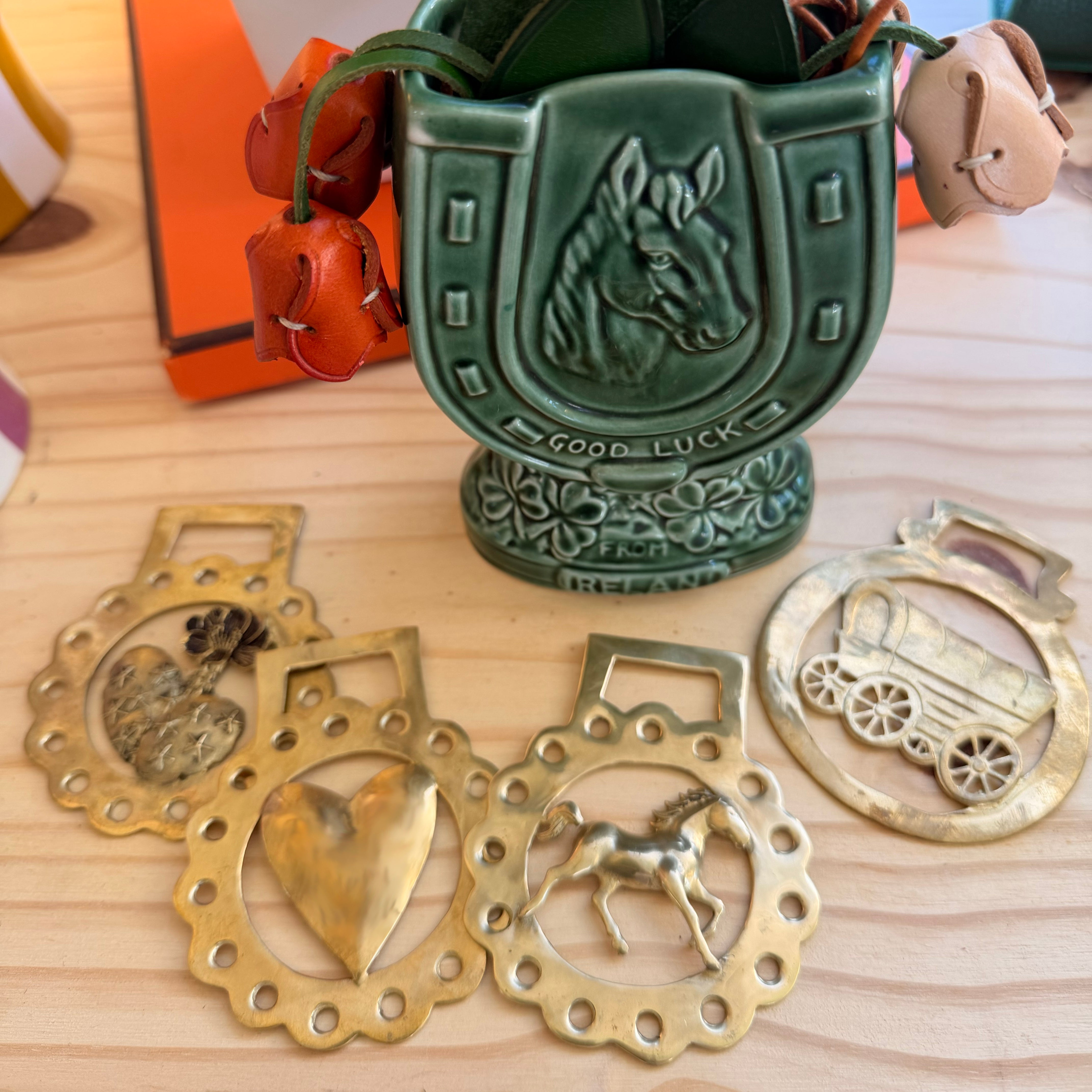 Schooner Brass Medallion