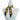 Kaleidoscope (Teal) Twillionaire & Scarf Ring Twillionaire Hampton Road Designs