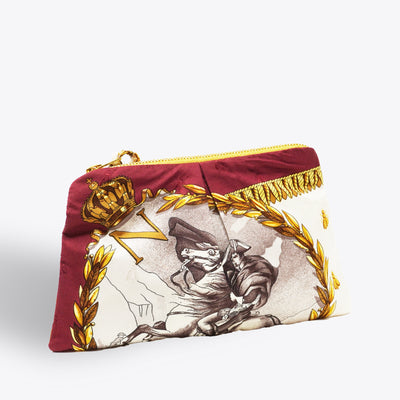 "Napoleon" Scarf Bag (Upcycled from Hermes Scarf) Party Clutch Hampton Road Designs   