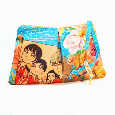 "Japan / Nippon" Scarf Bag (Upcycled from Gucci Scarf) Party Clutch Hampton Road Designs   