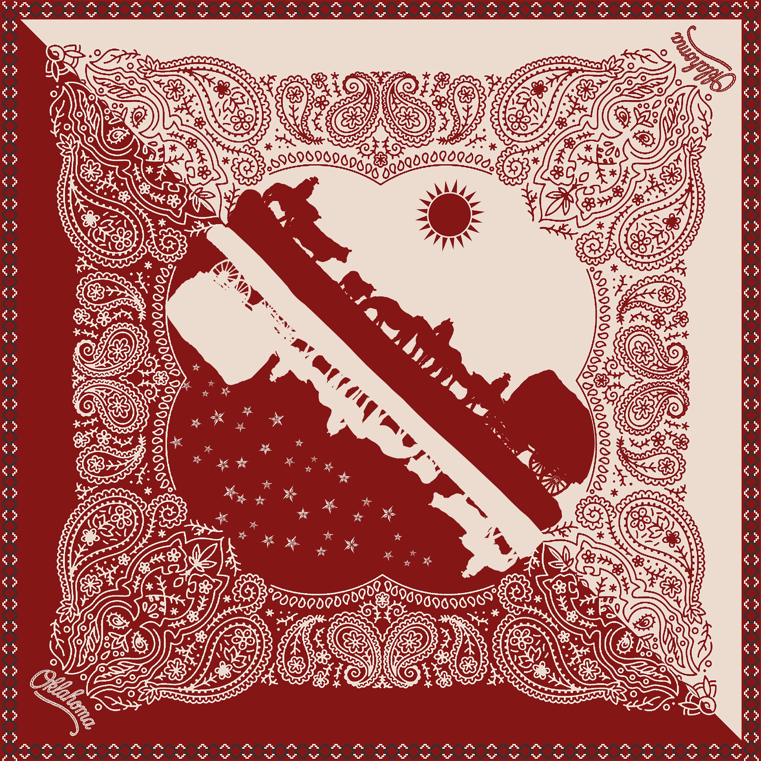 Oklahoma! Bandana Bandana Hampton Road Designs