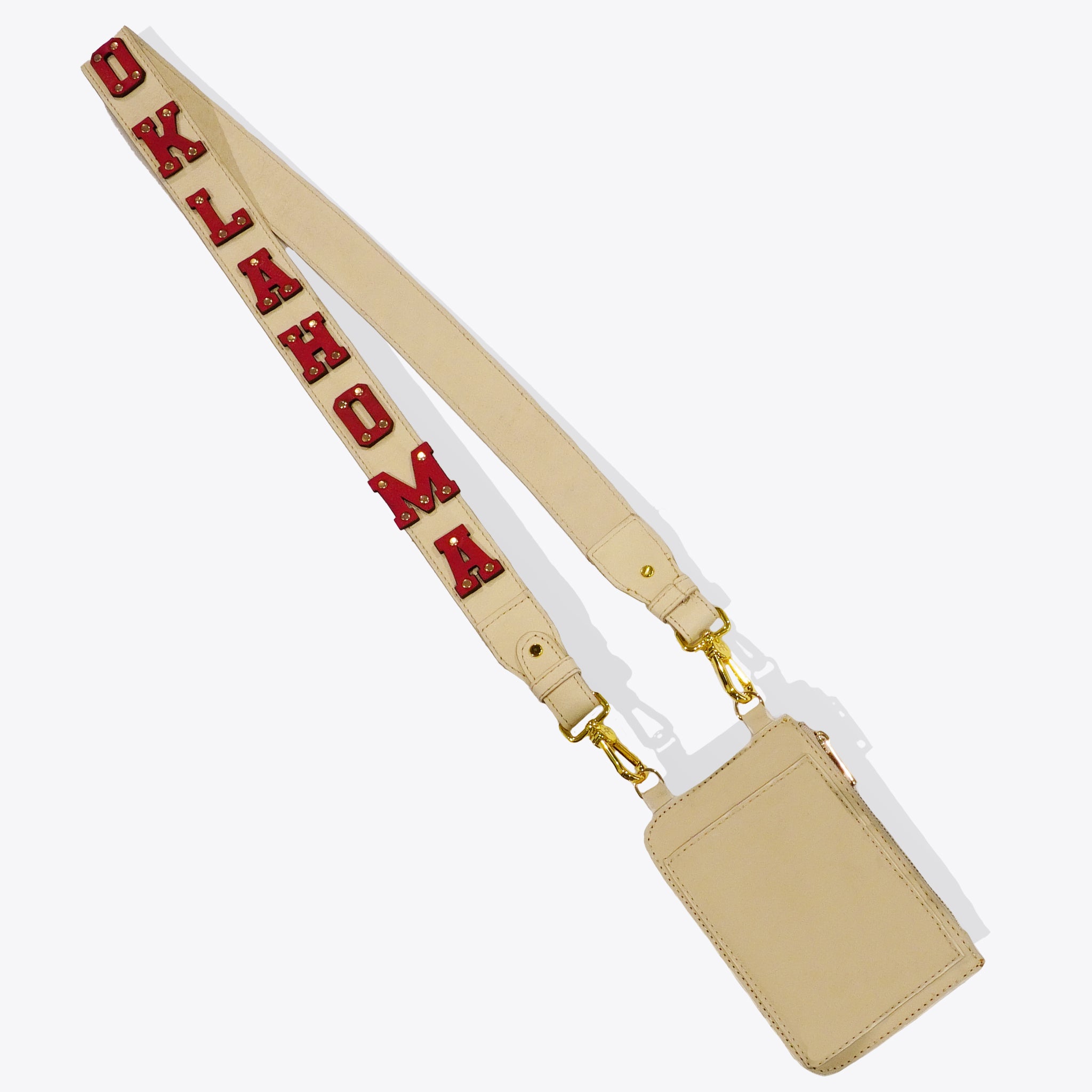 VIP + OKLAHOMA Spirit Strap VIP + Spirit Strap Set Hampton Road Designs Oyster  