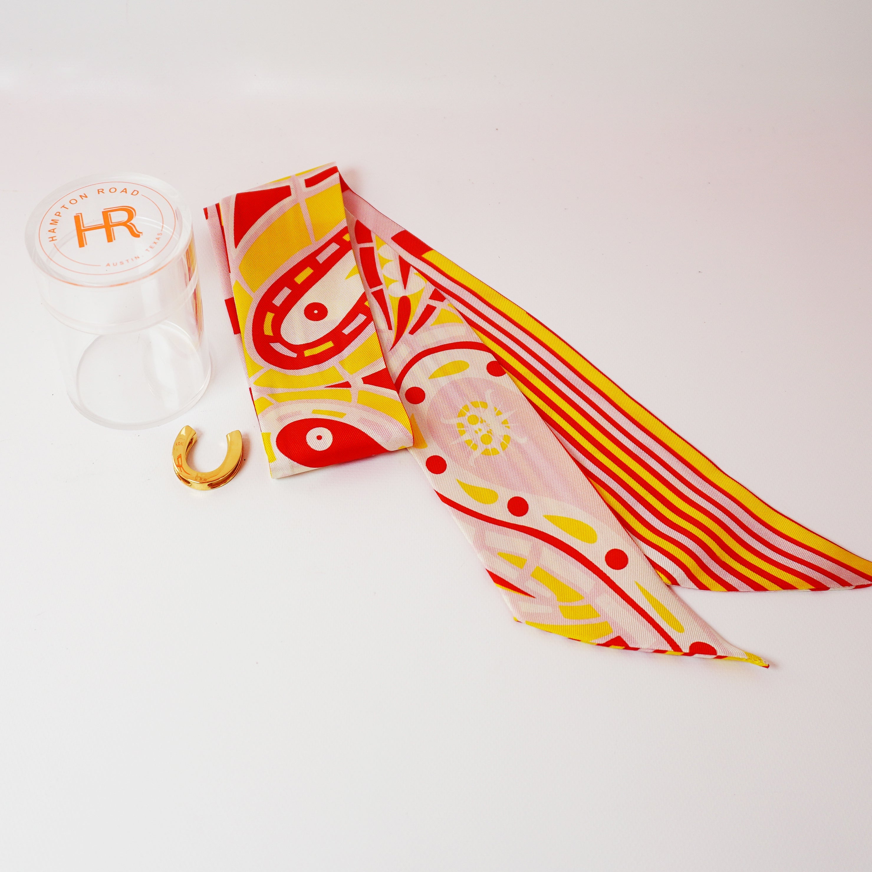 Paisley (Blush) Twillionaire & Scarf Ring Twillionaire Hampton Road Designs