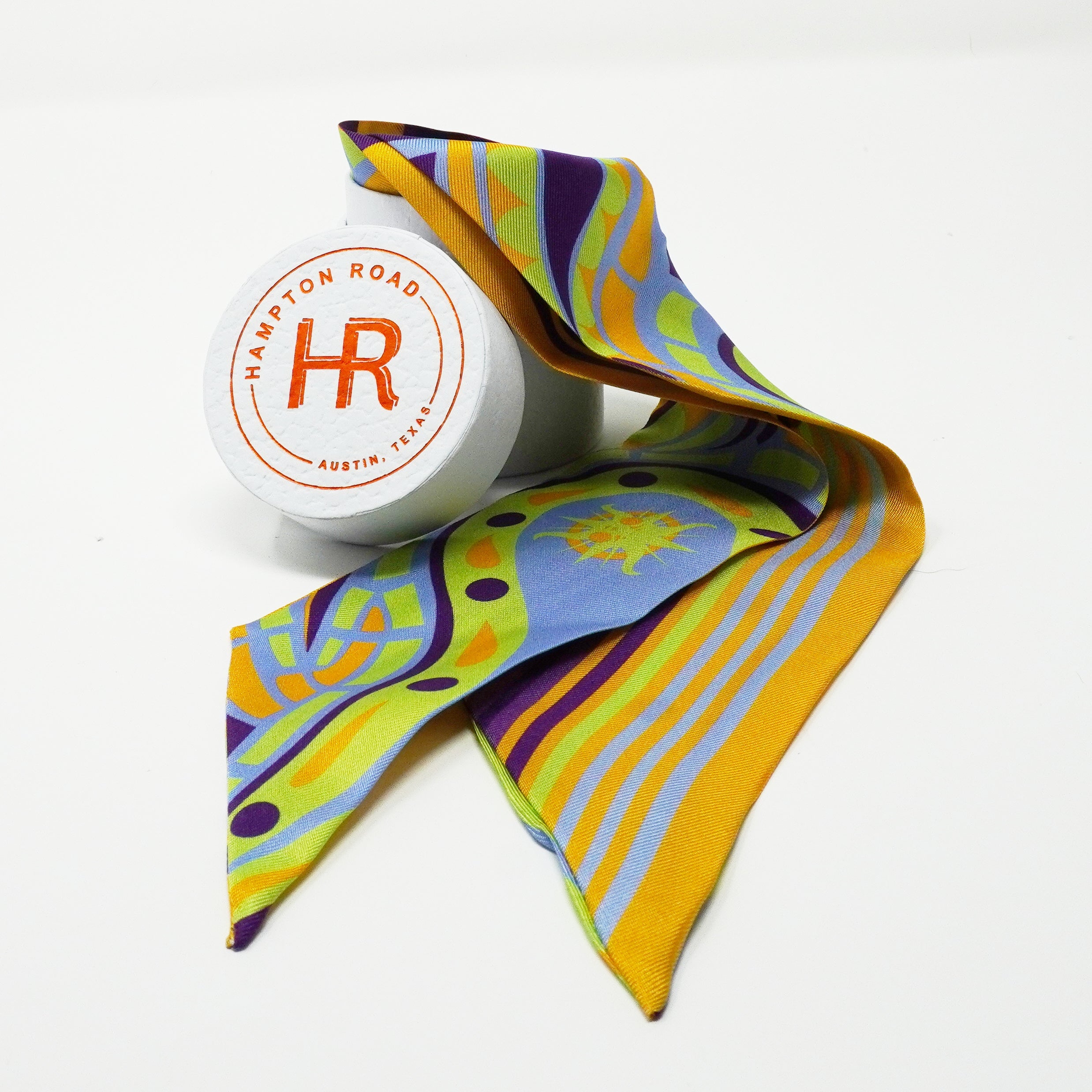 Leather Mini Calista + Paisley (Green) Twillionaire Leather Mini Calista Hampton Road Designs