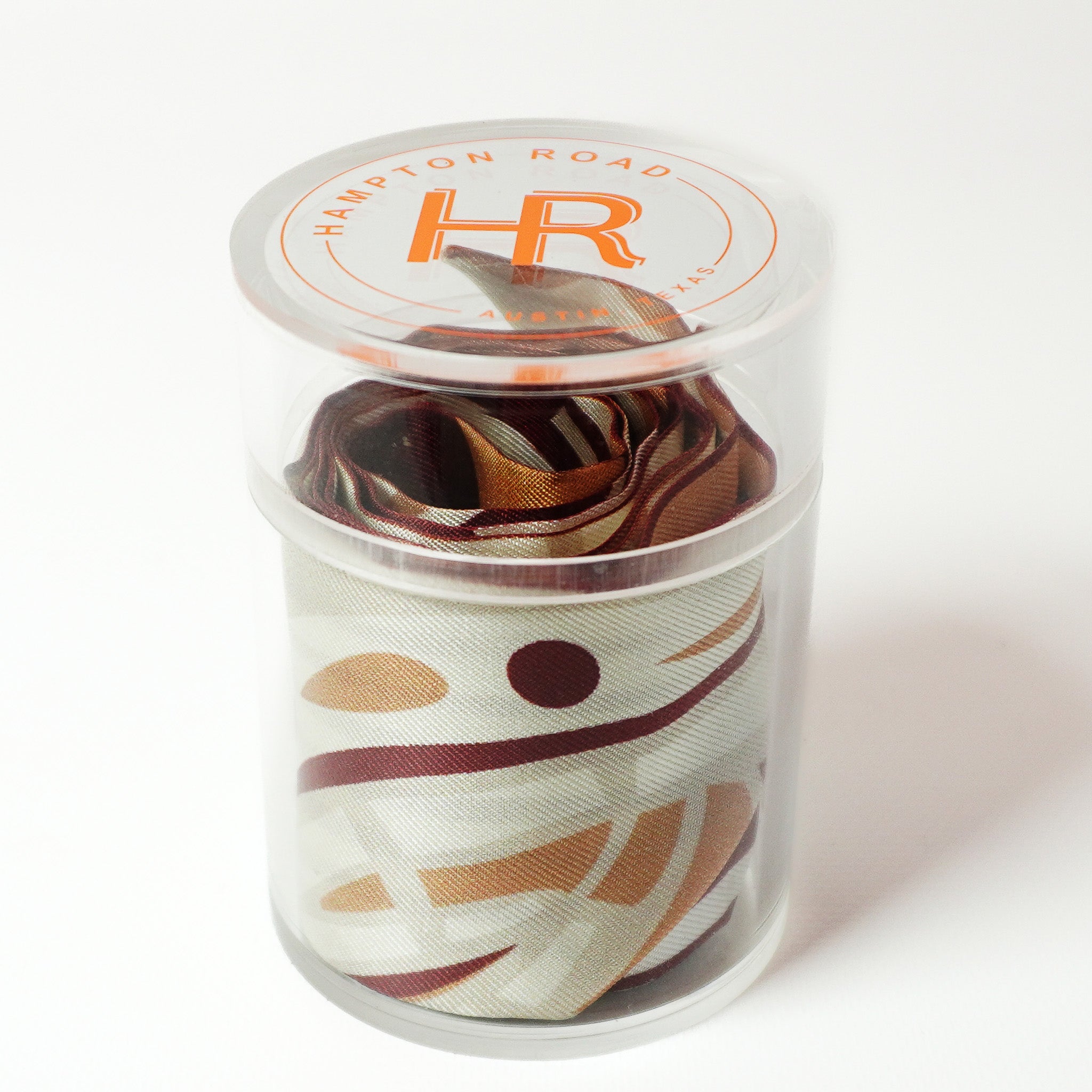 Paisley (Maroon) Twillionaire & Scarf Ring Twillionaire Hampton Road Designs