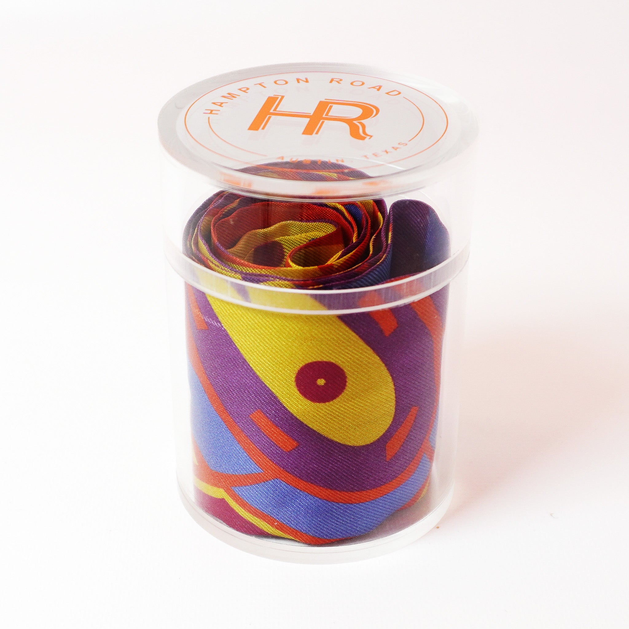 Paisley (Orange) Twillionaire & Scarf Ring Twillionaire Hampton Road Designs