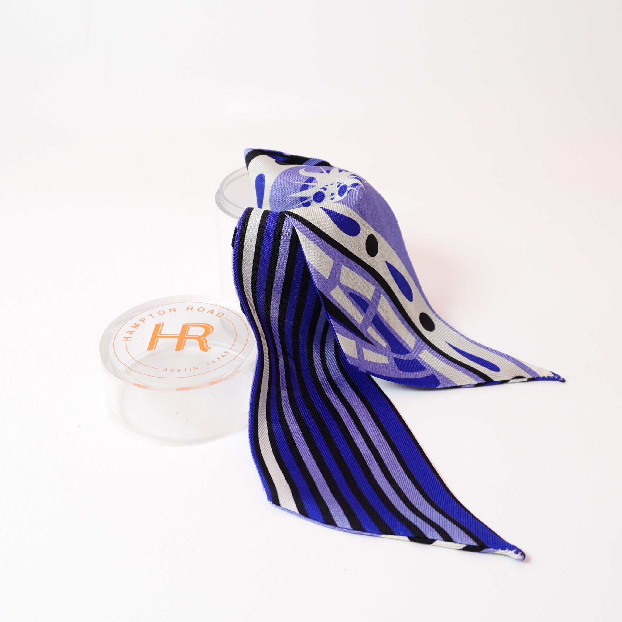 Paisley (Purple) Twillionaire & Scarf Ring Twillionaire Hampton Road Designs