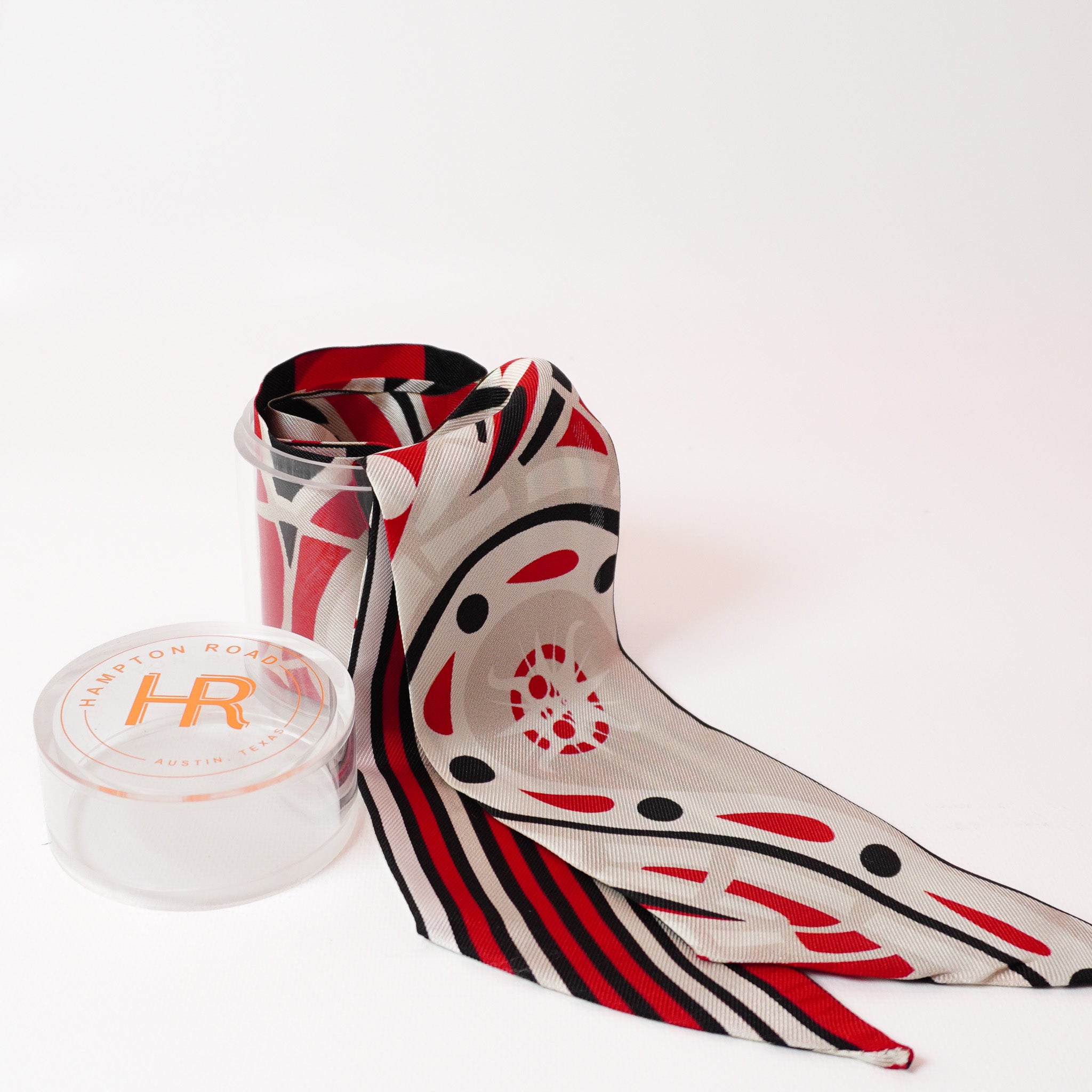 Paisley (Red) Twillionaire & Scarf Ring Twillionaire Hampton Road Designs