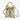 Mini Calista Clear + Paisley (Yellow) Twillionaire Mini Calista Clear Hampton Road Designs Oyster