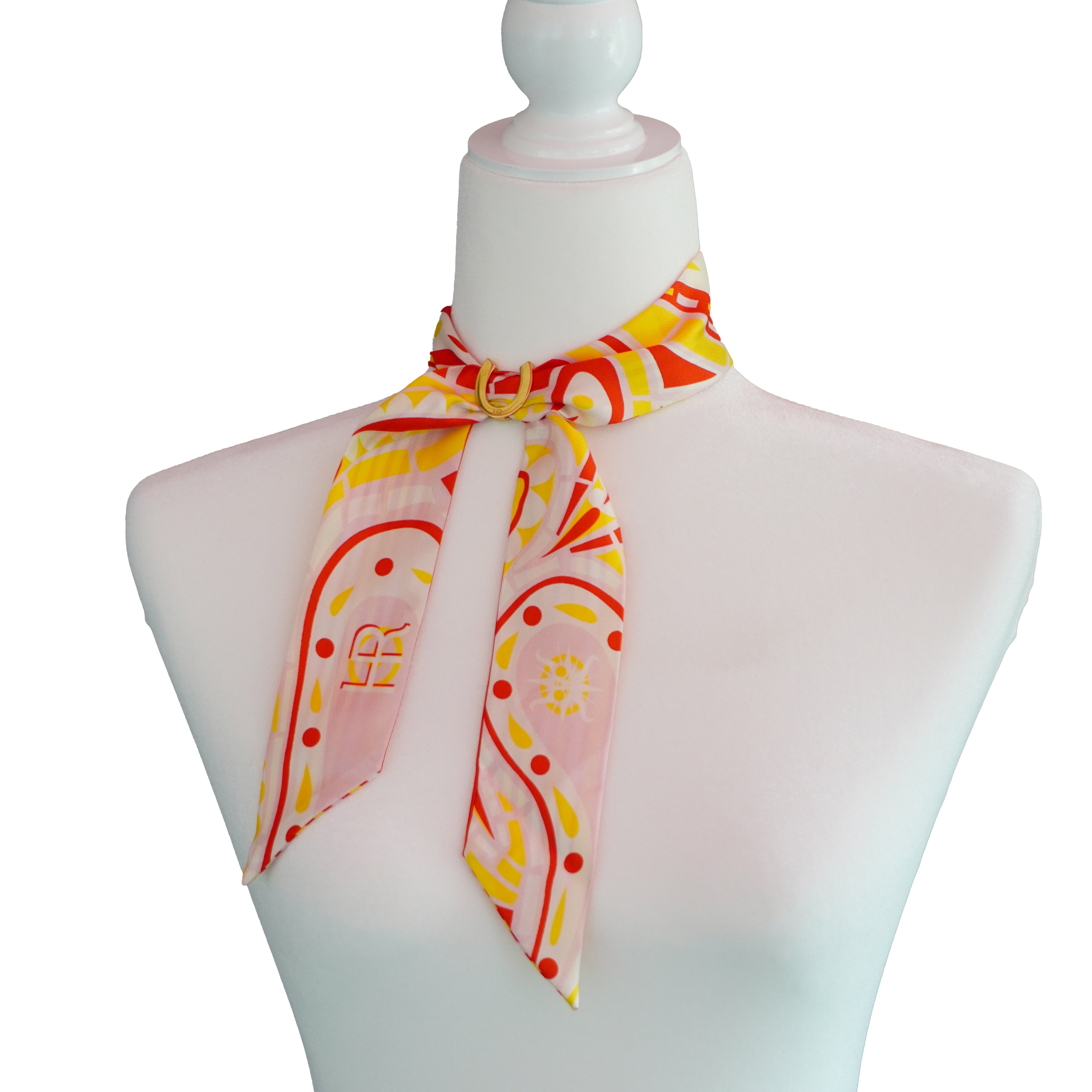 Paisley (Blush) Twillionaire & Scarf Ring Twillionaire Hampton Road Designs