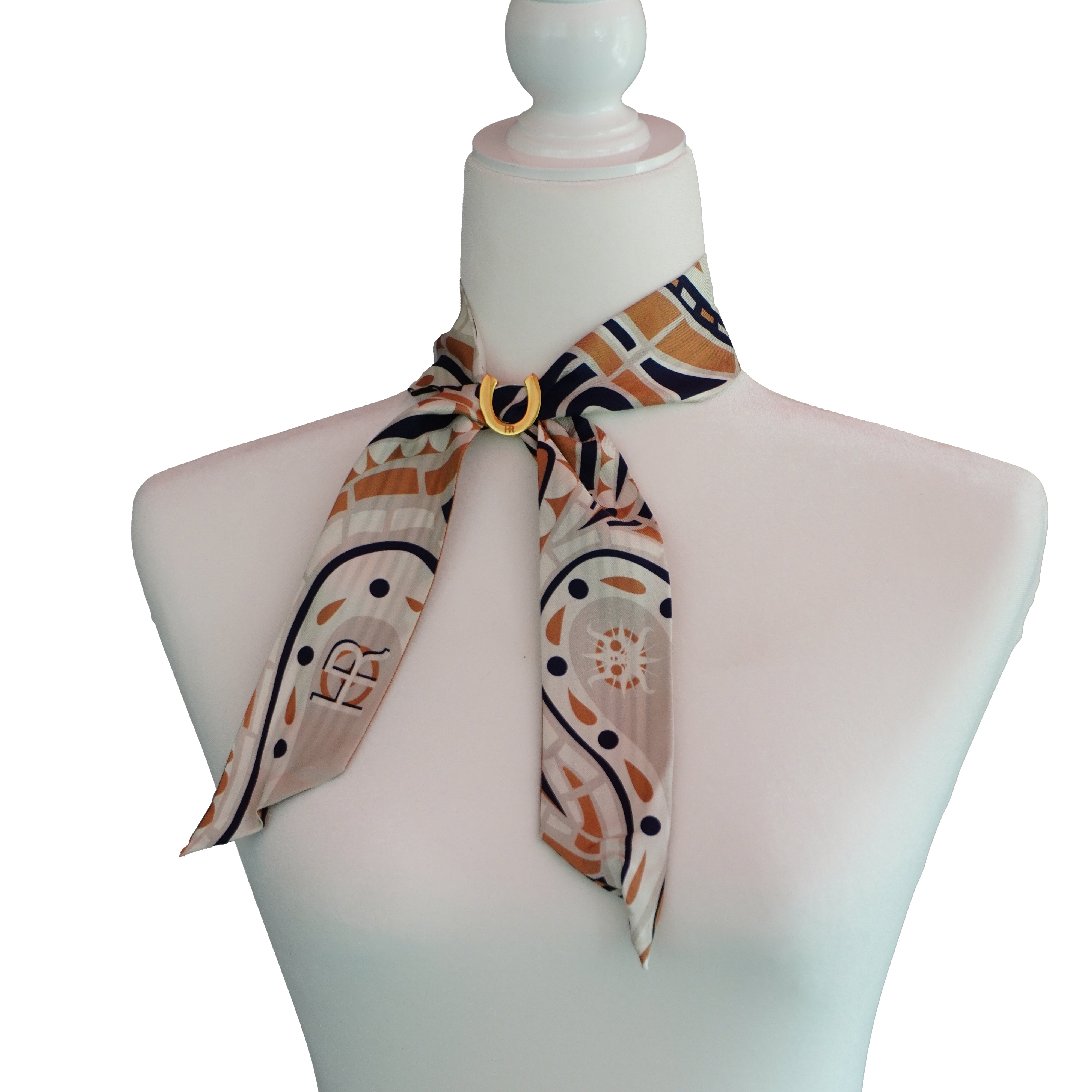 Paisley (Gold) Twillionaire & Scarf Ring Twillionaire Hampton Road Designs