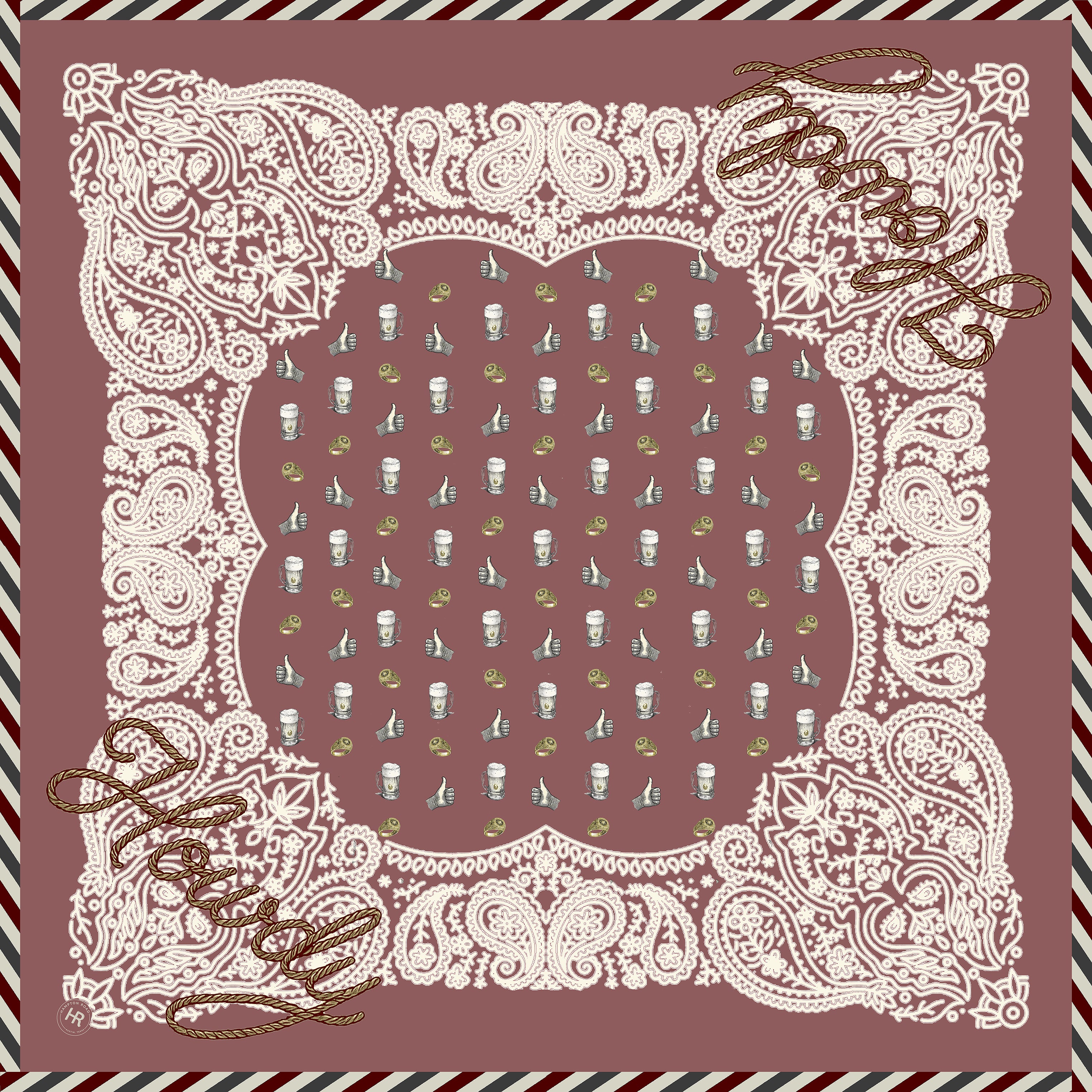 Ring Chug Bandana Bandana Hampton Road Designs