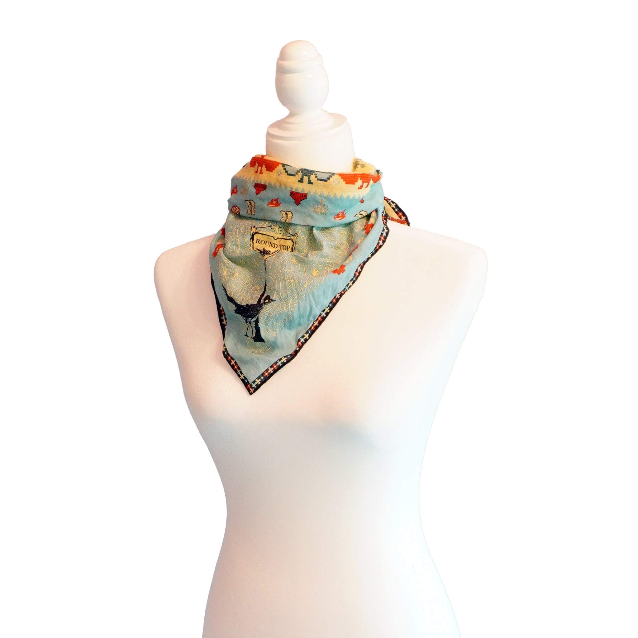 Round Top City Limits Bandana (Limited Edition - Spring Show 2025) Bandana Hampton Road Designs