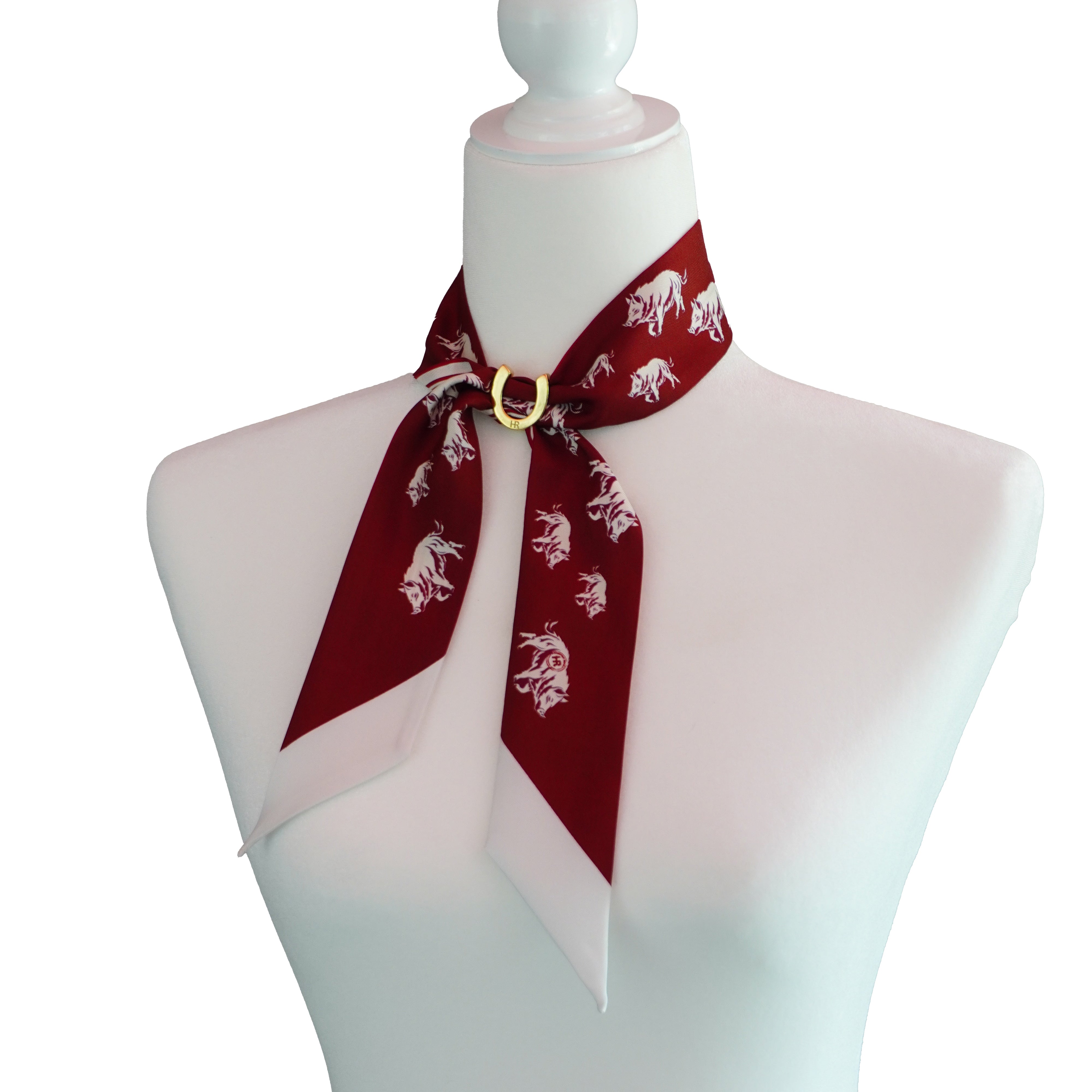 Running Razorbacks Twillionaire & Scarf Ring Twillionaire Hampton Road Designs