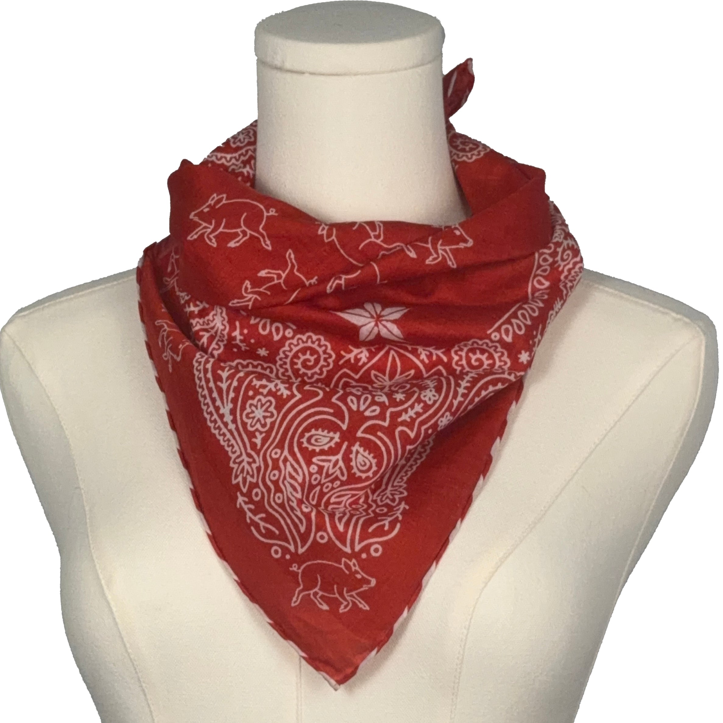 Ozark Oinkers Bandana & Scarf Ring