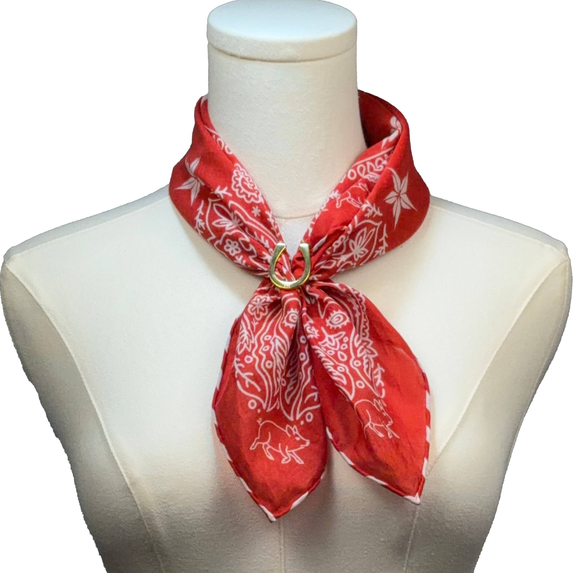 Ozark Oinkers Bandana & Scarf Ring
