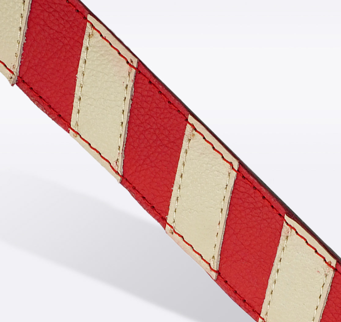 Sporty Stripes Bag Strap Hip Length Strap Hampton Road Designs Vermillion Hip Strap 
