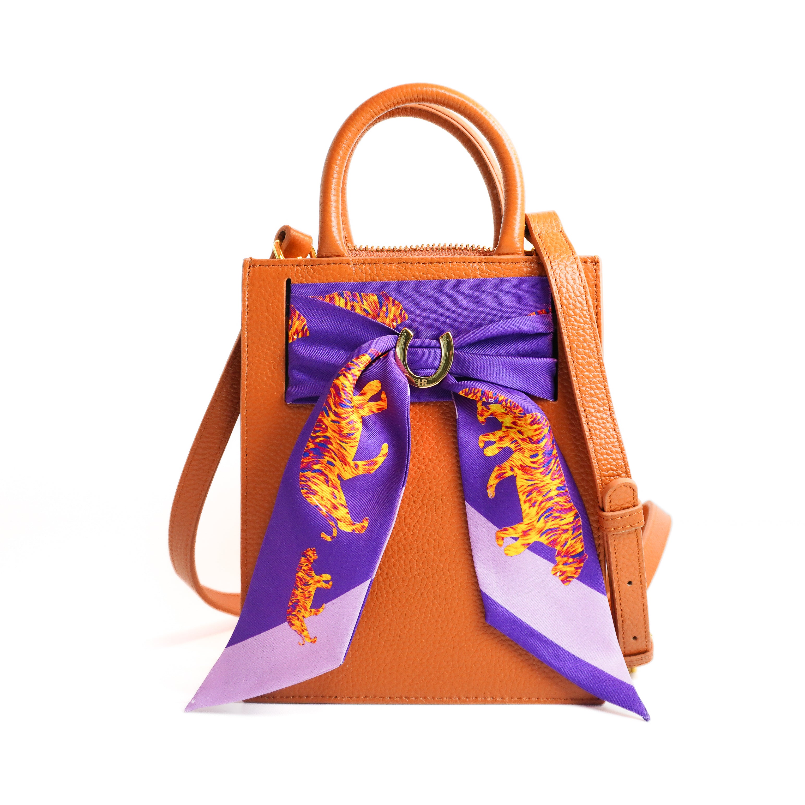 Leather Mini Calista + Tiger Crossing Twillionaire (WS) (WS) Leather Mini Calista WS Hampton Road Designs Camel