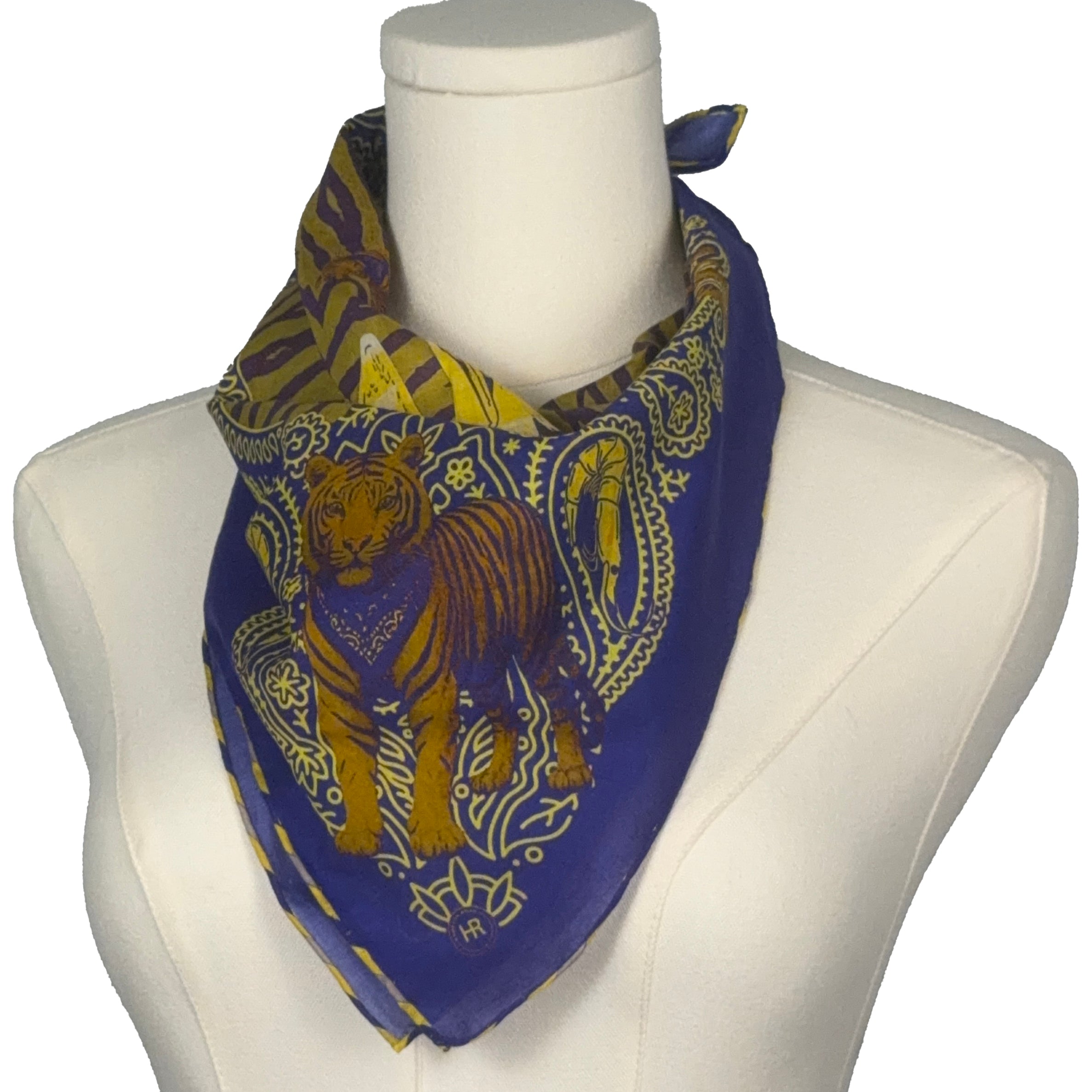 Gumbo Tigers Bandana & Scarf Ring