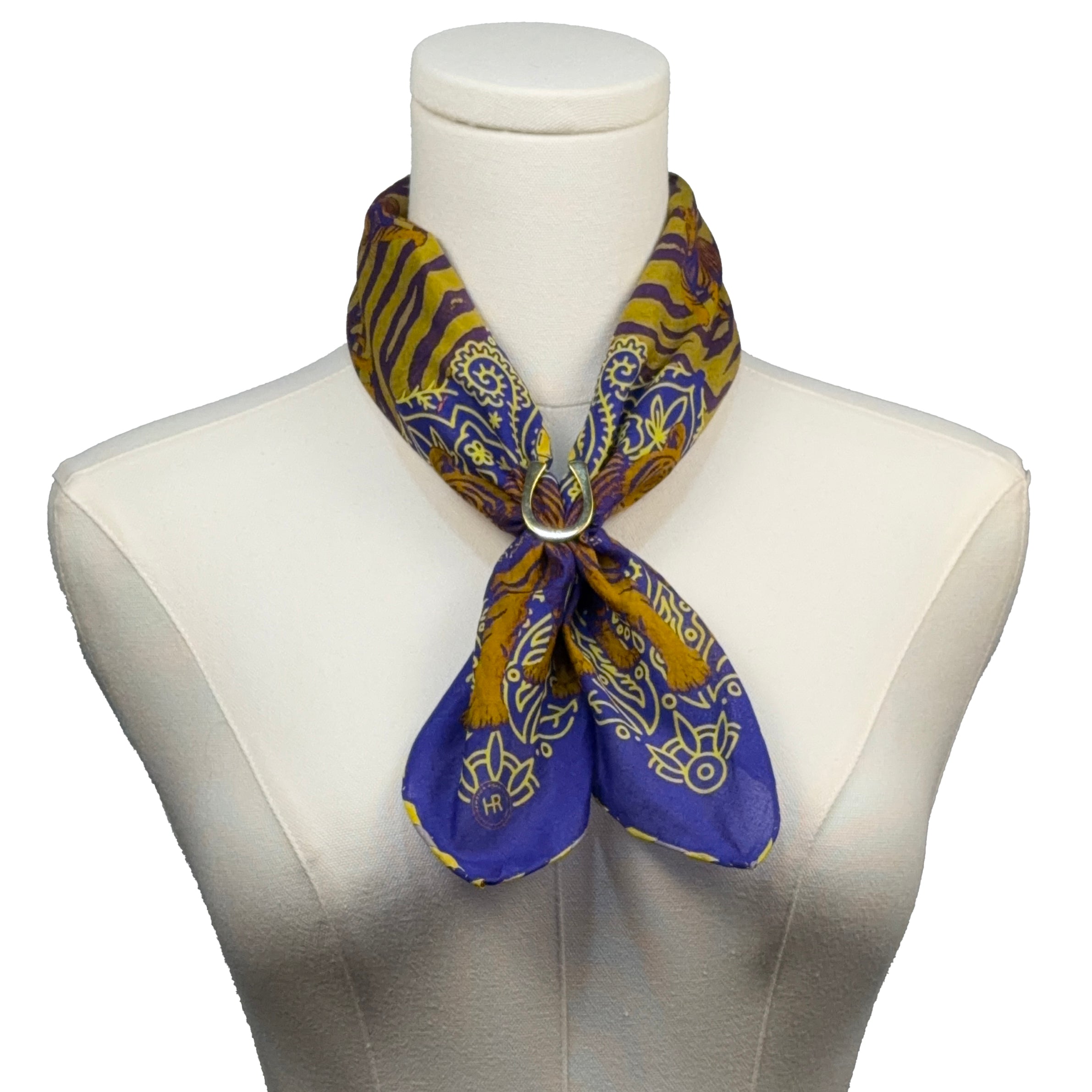 Gumbo Tigers Bandana & Scarf Ring