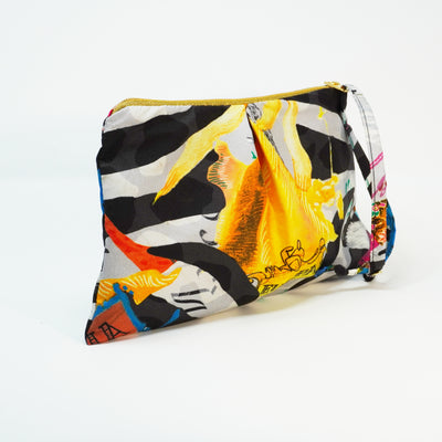 "Traveler" Scarf Bag (Upcycled from Christian LaCroix Scarf) Party Clutch Hampton Road Designs   