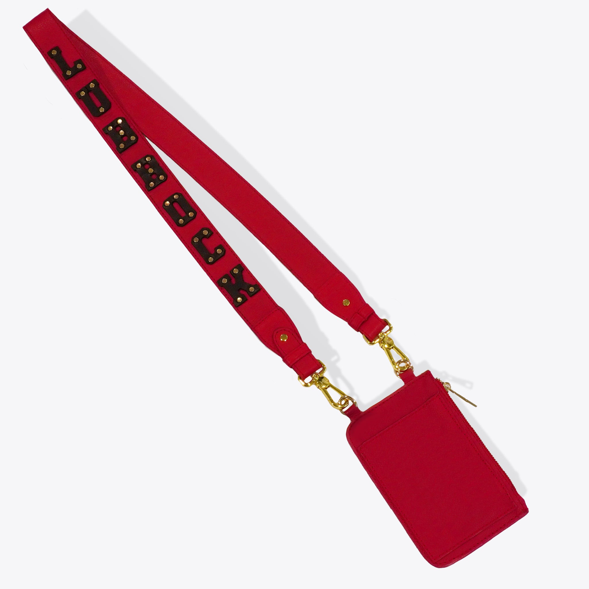 VIP + Lubbock Spirit Strap VIP + Spirit Strap Set Hampton Road Designs Vermillion  