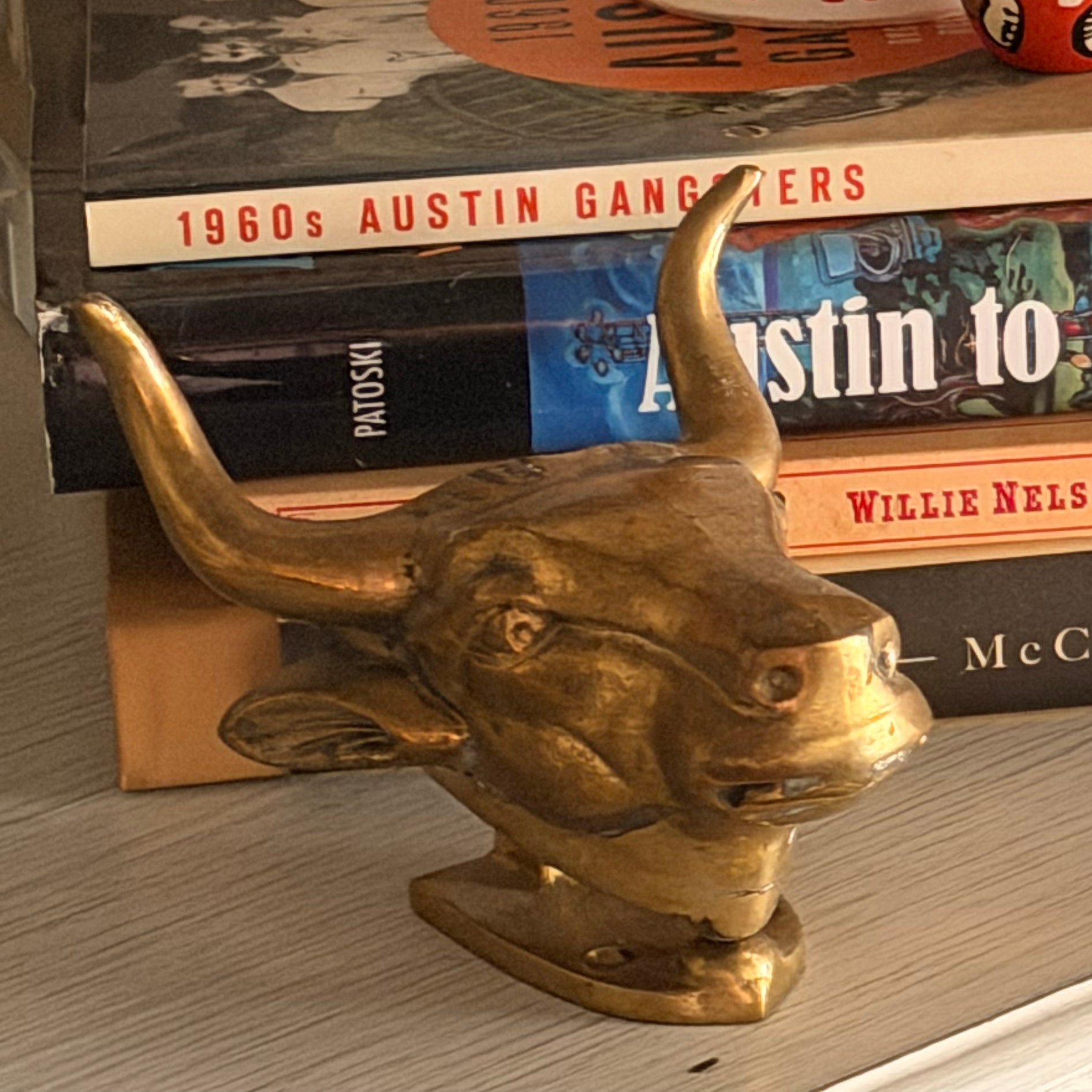 Brass Knocker - Longhorn