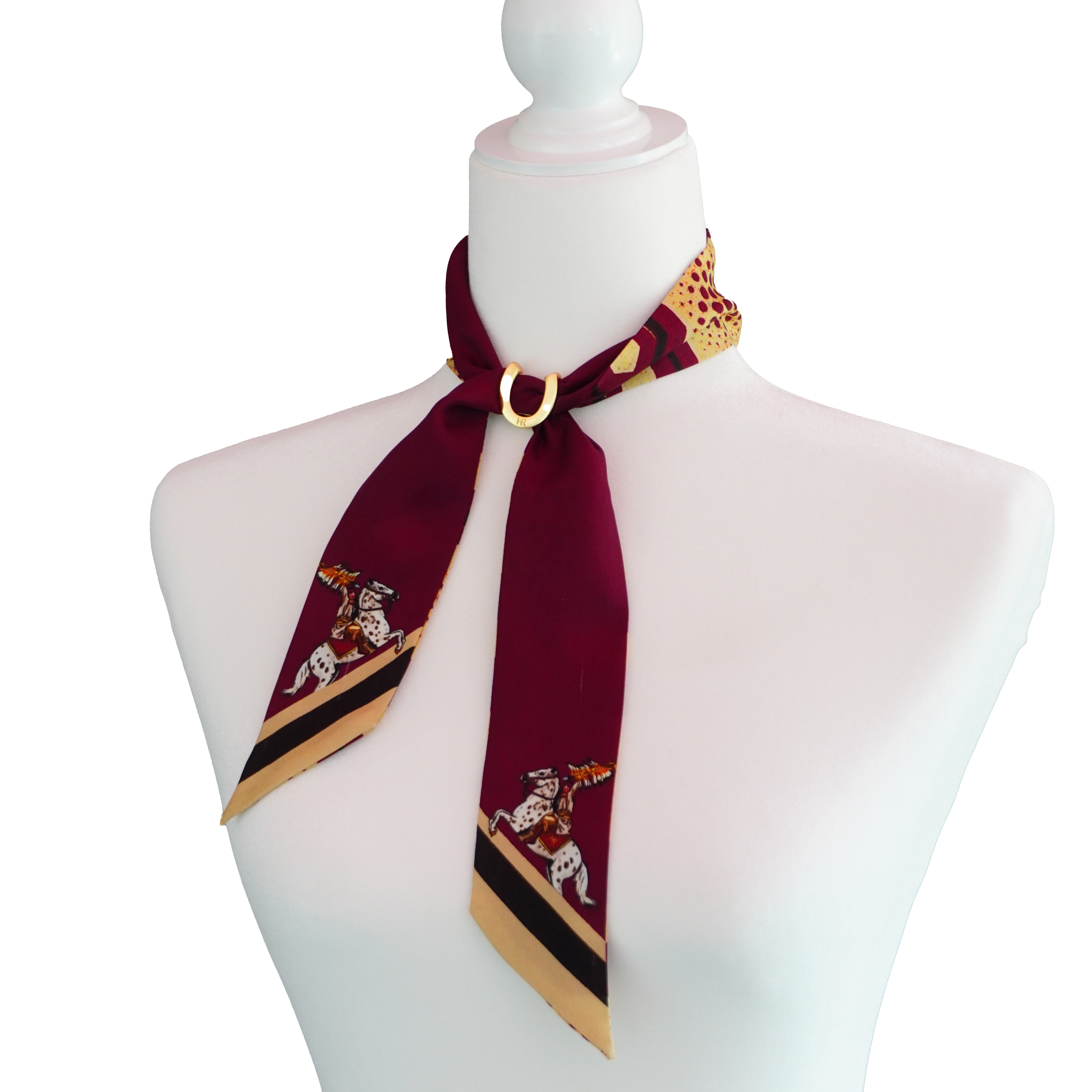 Warrior Pose Twillionaire & Scarf Ring Twillionaire Hampton Road Designs