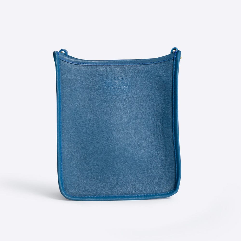 Oxford Blue Leather Zuma (No Strap) Base Unit Hampton Road Designs   