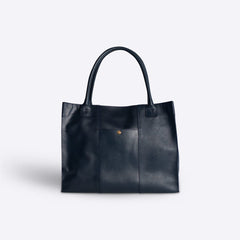 The Bow Bag- Orange - Hampton Road Designs Hobo Style Leather Bag