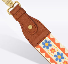 JACQUARD sage green inspired crossbody purse strap, replacement guitar  strap - $31 New With Tags - From Brittany