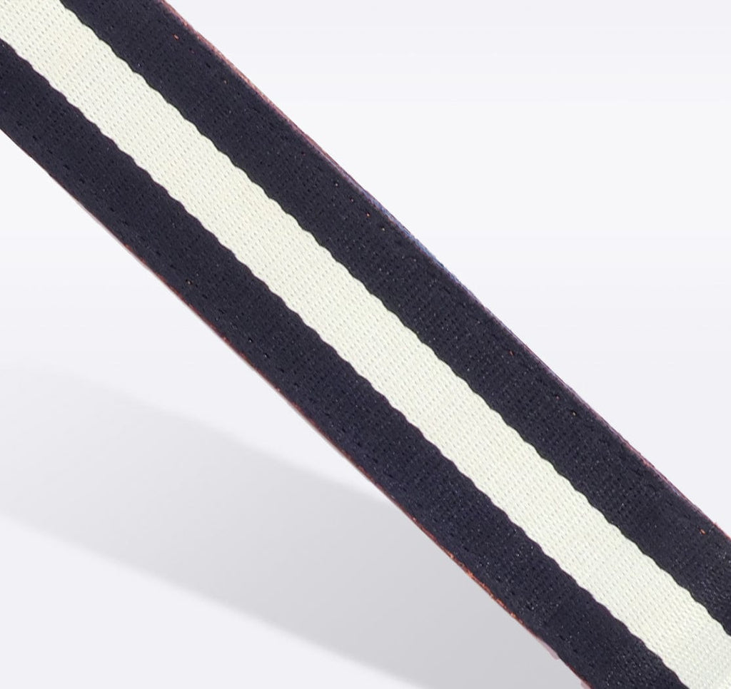 Black Striped Jacquard Strap Wide Purse Strap Replacement Adjustable  Crossbody H